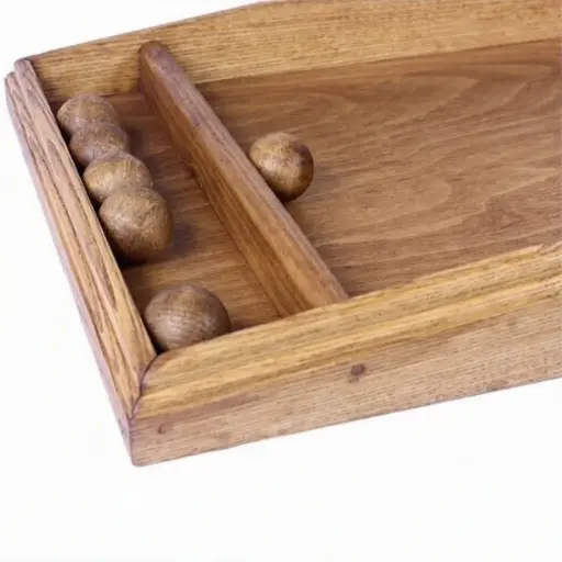 Jeux en bois billard japonais 200x45cm - location Luxembourg - Animakids