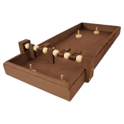 Jeux en bois palets-clapets 60x25cm - location Luxembourg - Animakids