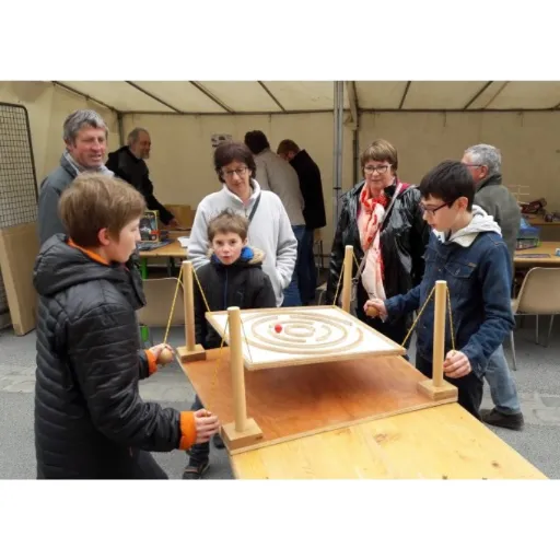 Jeux en bois labyrinthe 41x41x25cm - location Luxembourg - Animakids