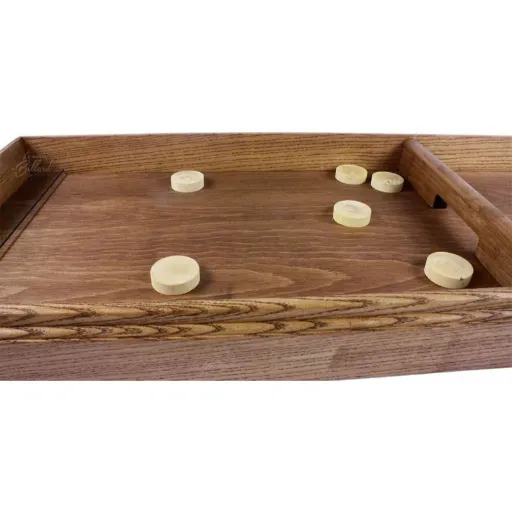 Jeux en bois table à élastique 122x51cm - location Luxembourg - Animakids
