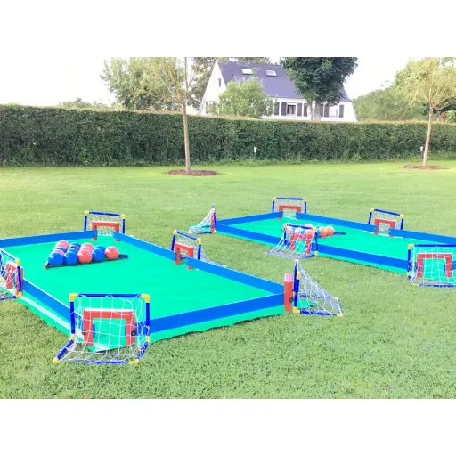 4 Poolfoot / Billard 4x2m avec ballons de foot location - animakids.lu Luxembourg