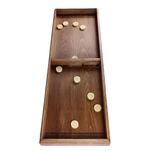 Jeux en bois table à élastique 122x51cm - location Luxembourg - Animakids