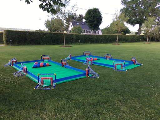 4 Poolfoot / Billard 4x2m avec ballons de foot location - animakids.lu Luxembourg