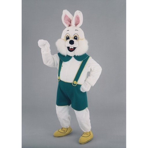 Mascotte Lapin Blanc - Location ou achat - animakids.lu Luxembourg